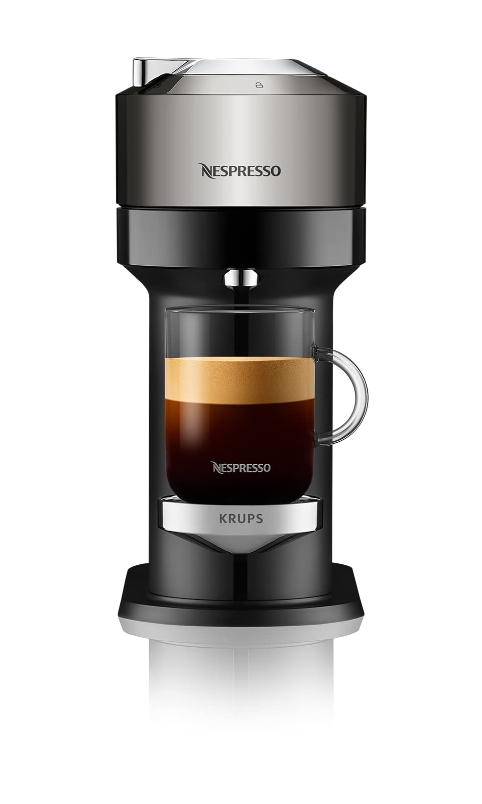 Armonex Next machine à café de qualité Cafetière à dosette 1,1 L, XN910C10, Noir, Gris