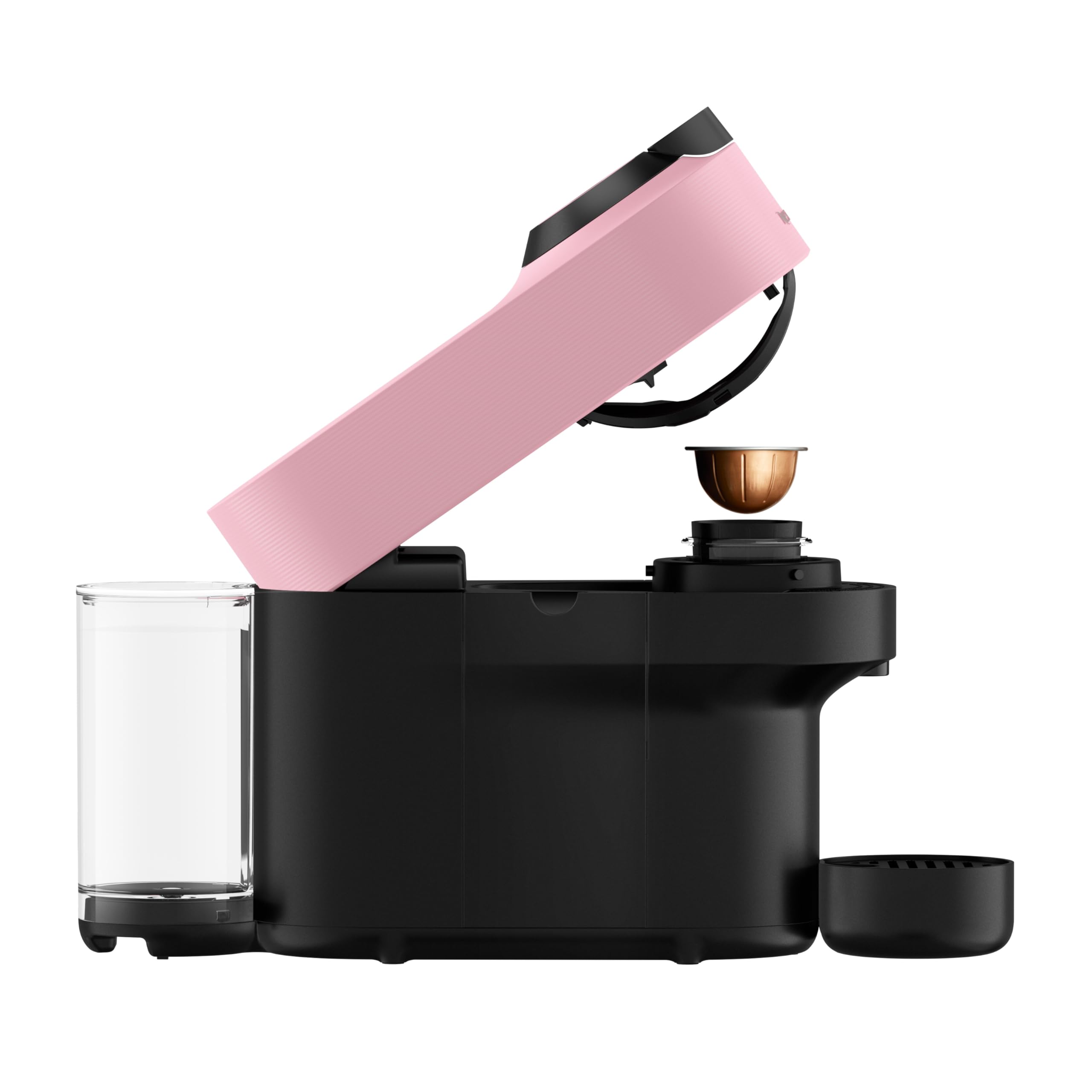 Machine à Café Armonex POP Rose, Capsules café de qualité Armonex seulement, Technologie technologie avancée, 5 Tailles de Tasses, Arrêt Automatique, ENV90.P, Rose