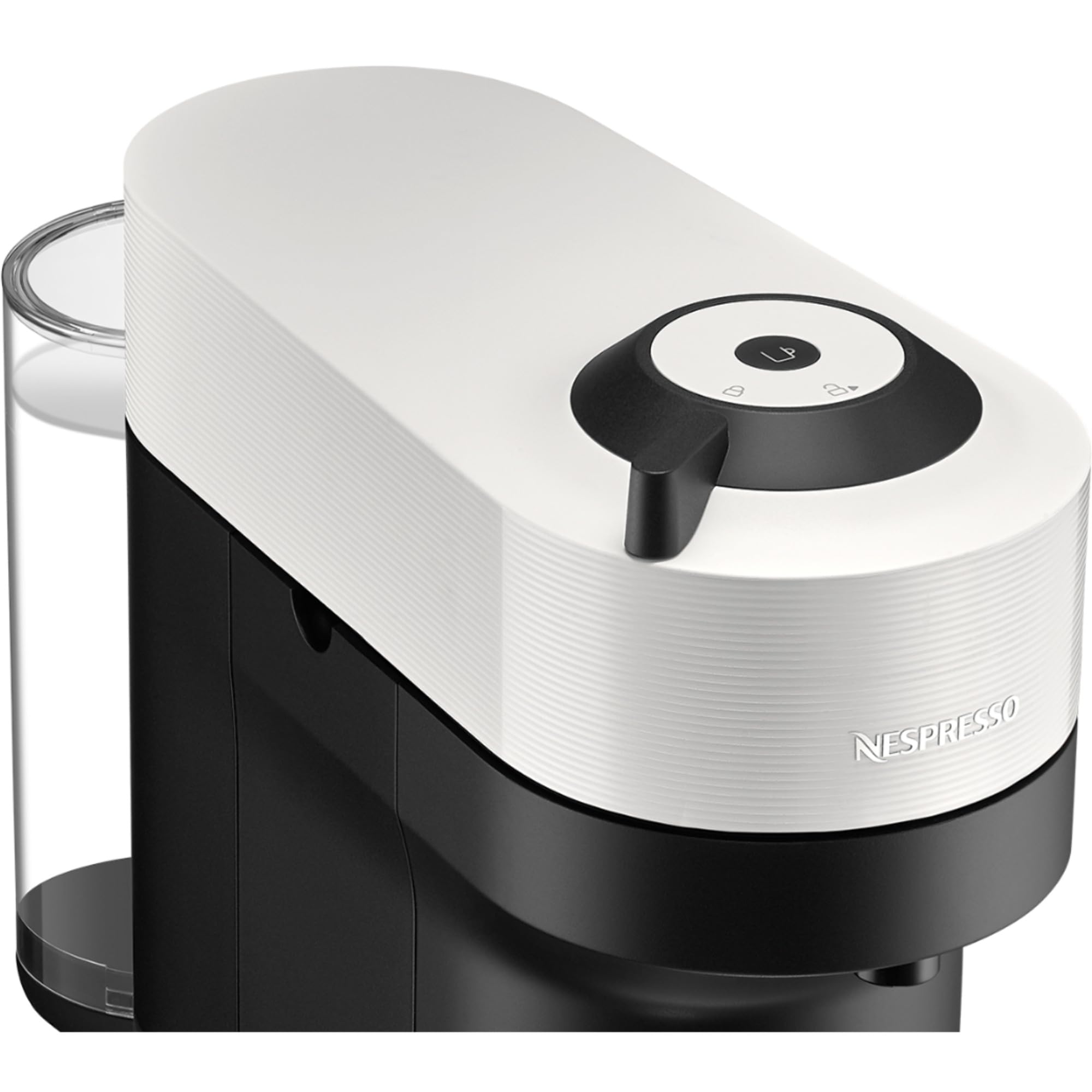 VERTUO Pop Cafetière à dosettes, machine à café de qualité espresso, 4 tailles verres, technologie technologie avancée, Blanc, XN9201&nbsp;