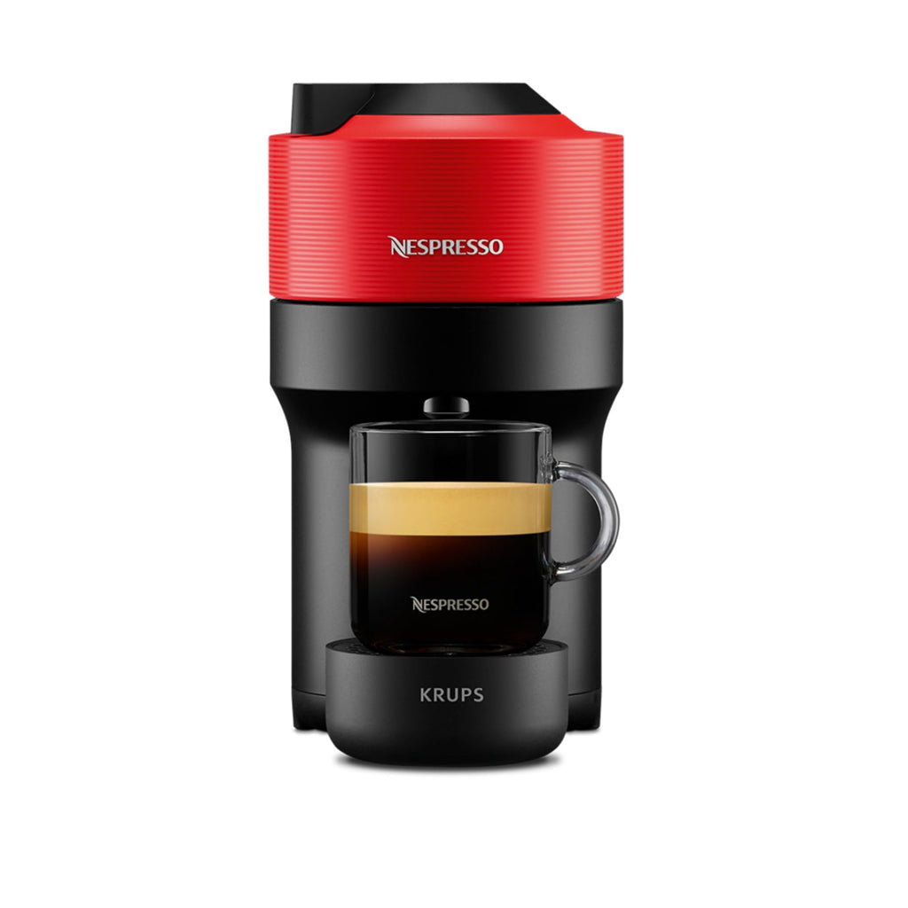 Machine à Café Armonex POP Rouge Cafetière à Capsules YY4888FD, Rouge