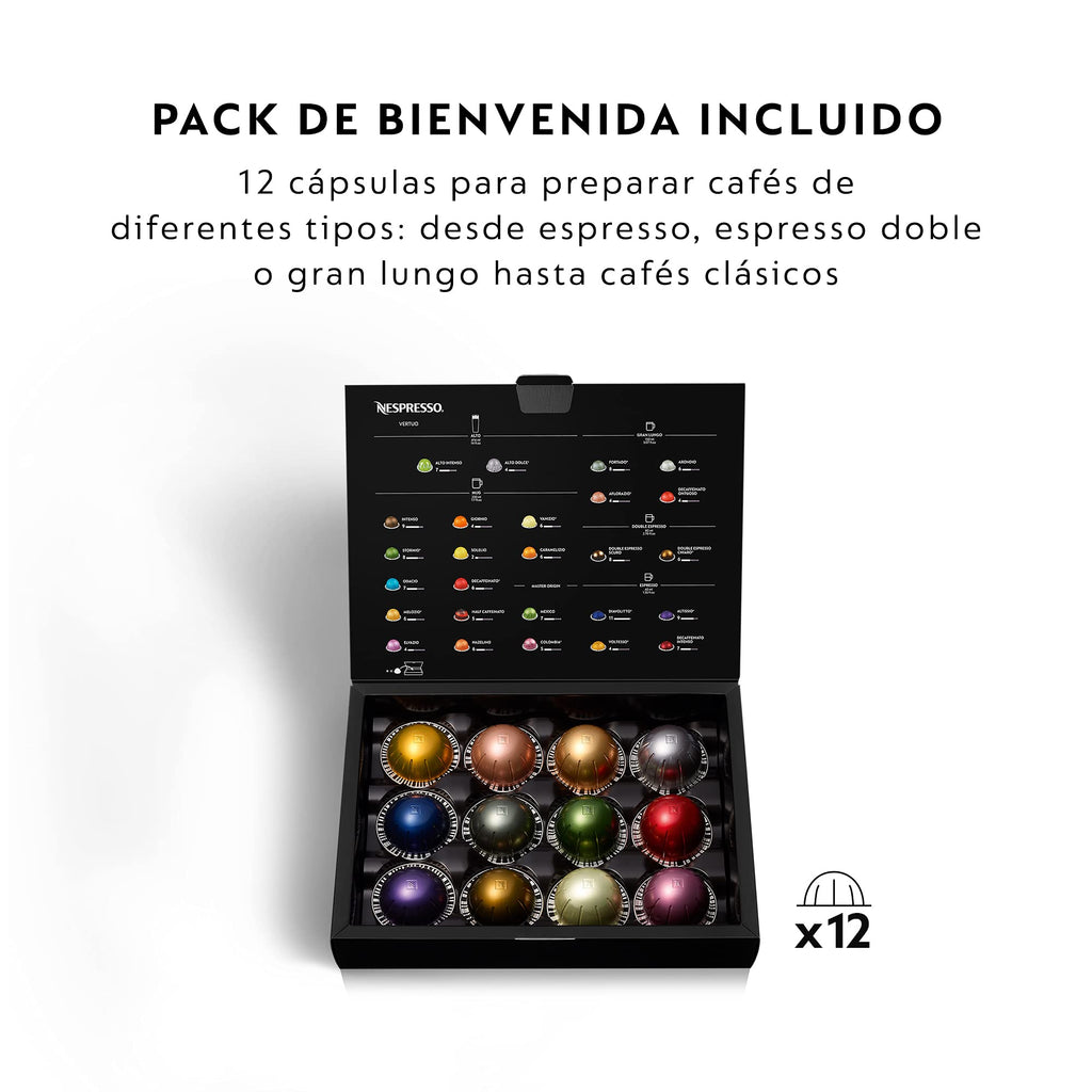 Armonex Next Cafetière à dosettes Machine à espresso 5 tailles différentes verres Technologie technologie avancée, chauffage 30s, WiFi, Bluetooth, XN910N, Noir mat
